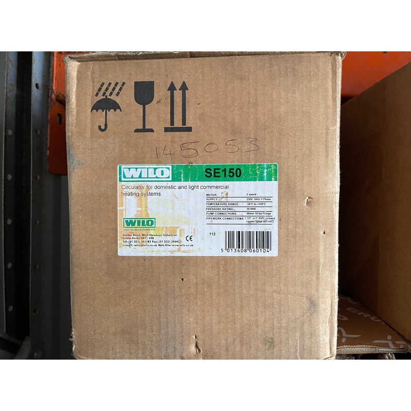Wilo SE150 DN40 Circulating Pump 230v #3288