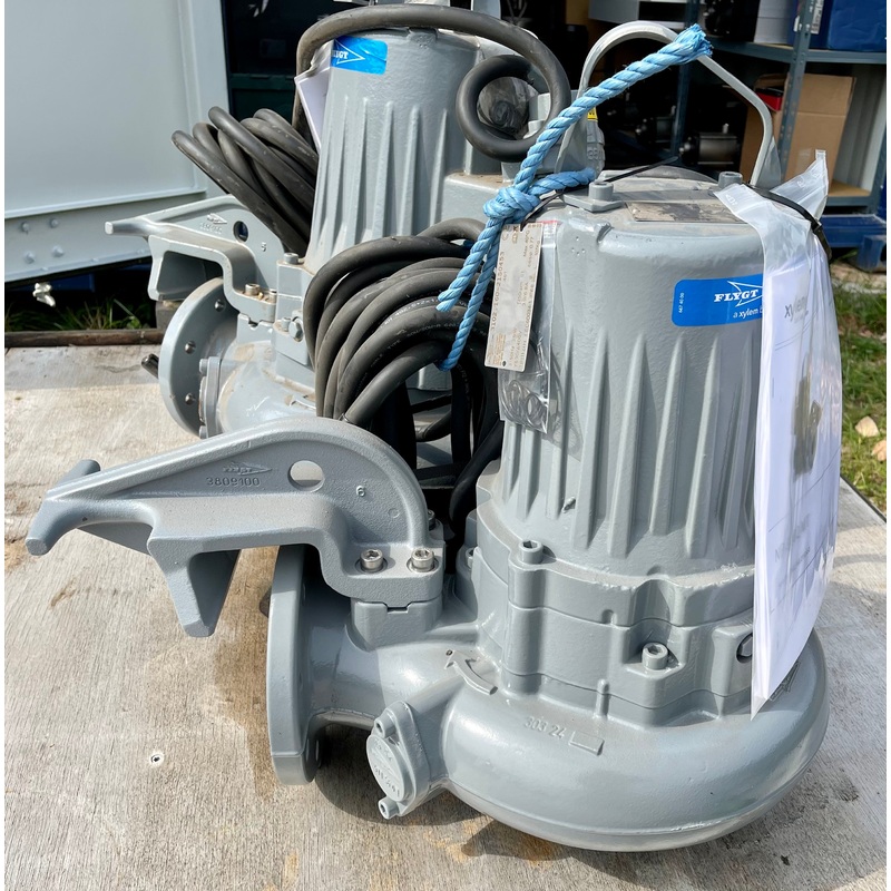 Flygt NP 3102.160 MT 3.1kW 461 adaptive impeller 400v submersible waste water pump #3742