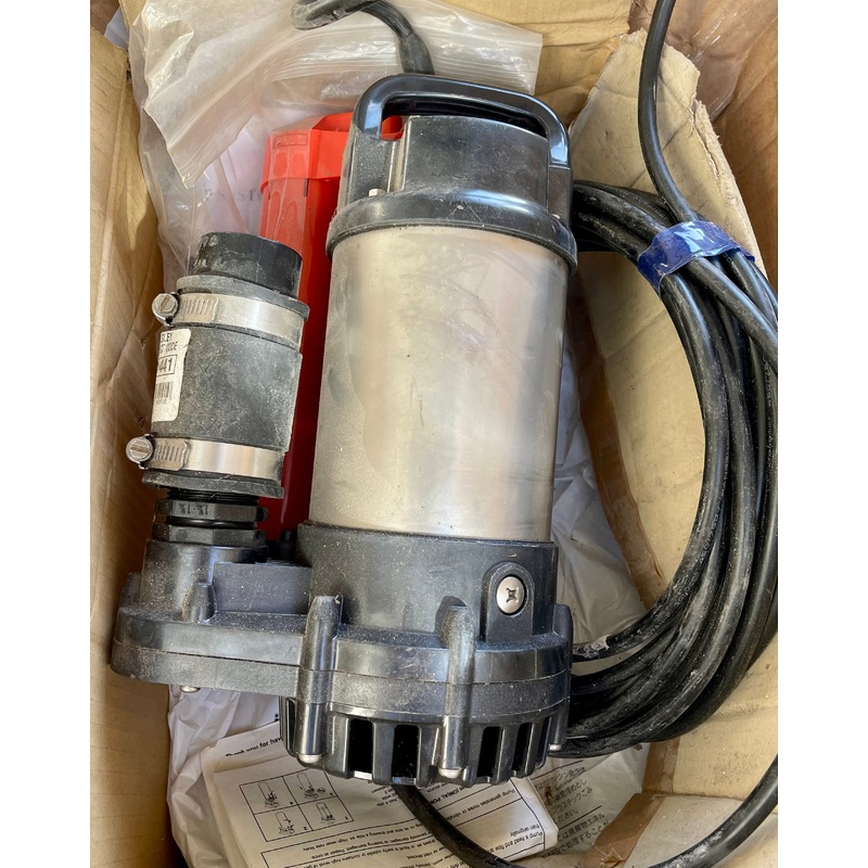 Tsurumi Pump OMA2 240v Submersible Pump With Floatswitch 0.15kw #3382