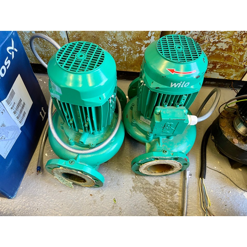 Wilo IPL 80/120 0,55/4 Circulator Pump 2129206 400V DN80 360mm #3237 USED