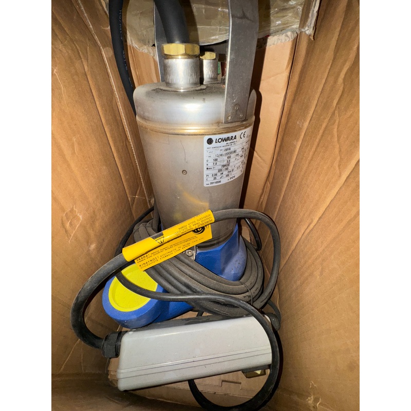 Lowara DLM90/A L10 0.6kW Vortex submersible waste water pump 240V DN50 107560020XXXUBS #4768