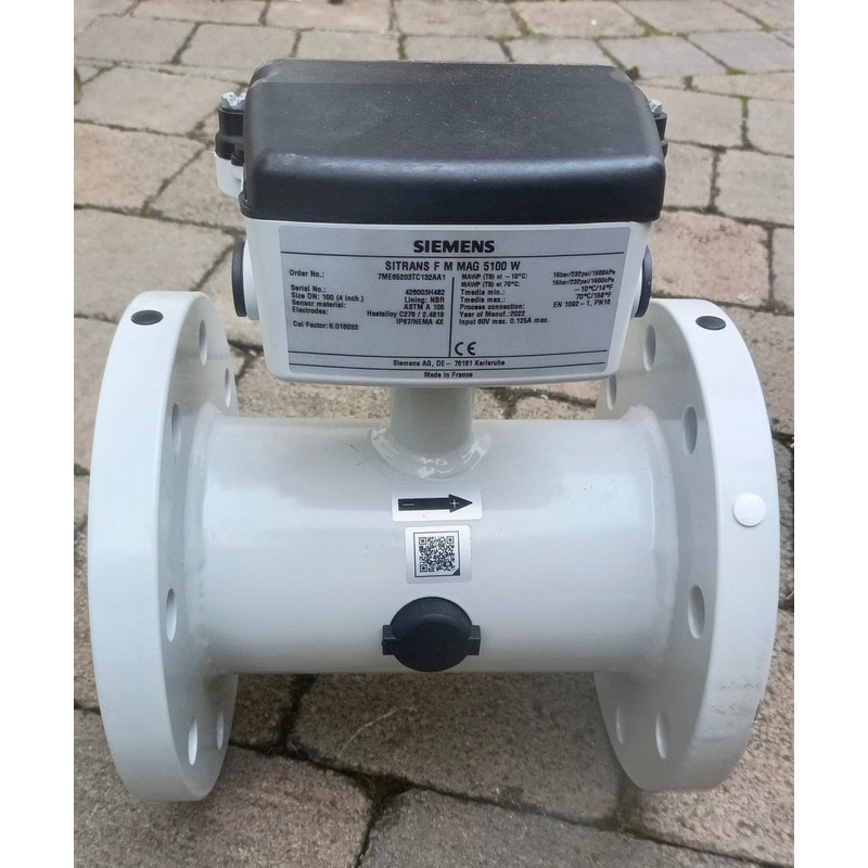 Siemens – 7ME6520-3TC13-2AA1 SITRANS F M MAG 5100 W Electromagnetic Flow Meter DN100, 4 INCH #4376