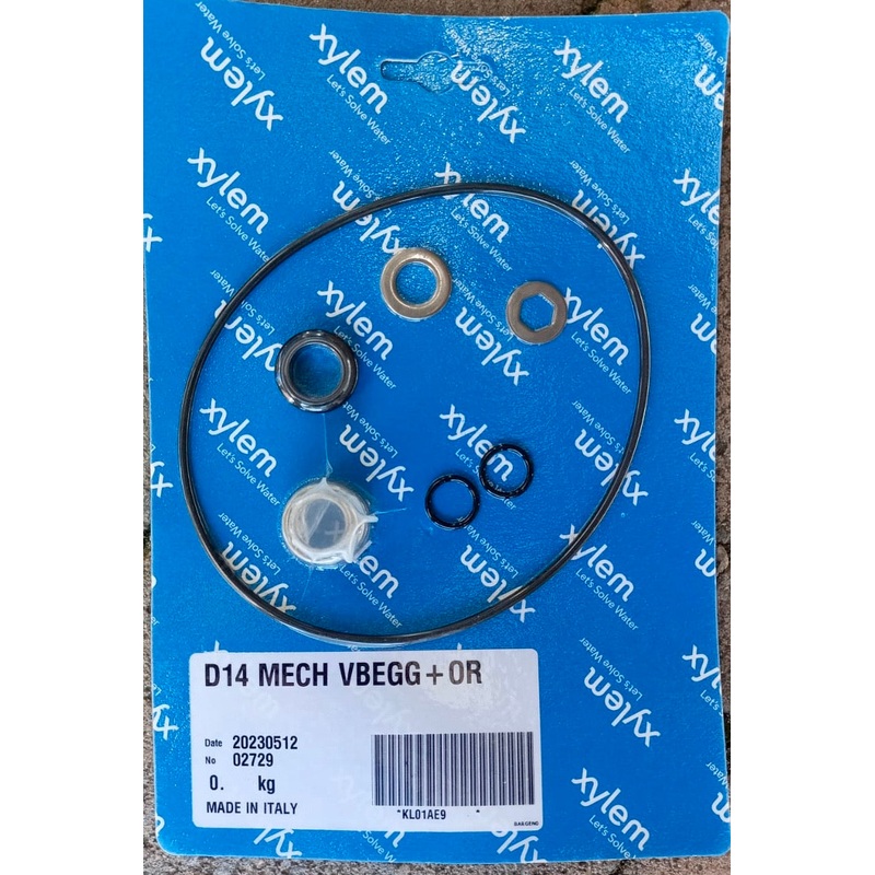 XYLEM LOWARA Mechanical Seal (Cer/Car/EP) & O-Ring Kit 1-3-5HM  Compact  KL01AE9 #4270