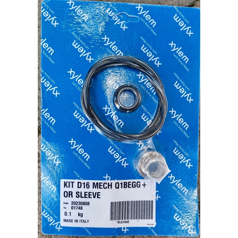 XYLEM LOWARA Mechanical Seal & O-Ring Kit 10-15-22SV <4kW KL01AAE #4256