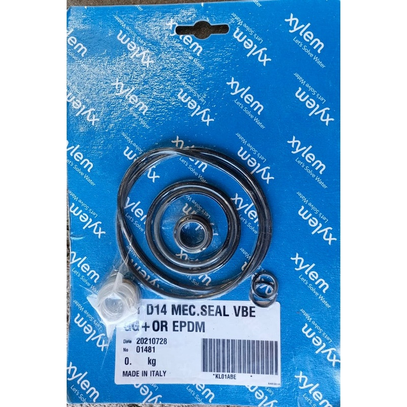 XYLEM LOWARA Mechanical Seal & O-Ring Kit CEA CEK Standard 14mm KL01ABE #4267