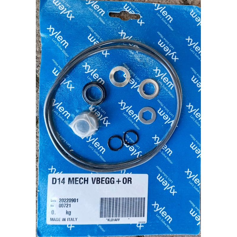XYLEM LOWARA Mechanical Seal & O-Ring Kit ceramic/carbon/EP 1-3-5HM KL01AFF vBEGG #4251