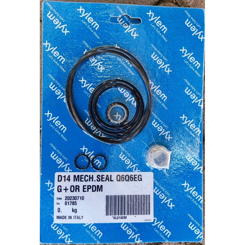 XYLEM LOWARA Mechanical Seal & O-Ring Kit CIE CEA-CAX-BG 14mm KL01AEM #4266