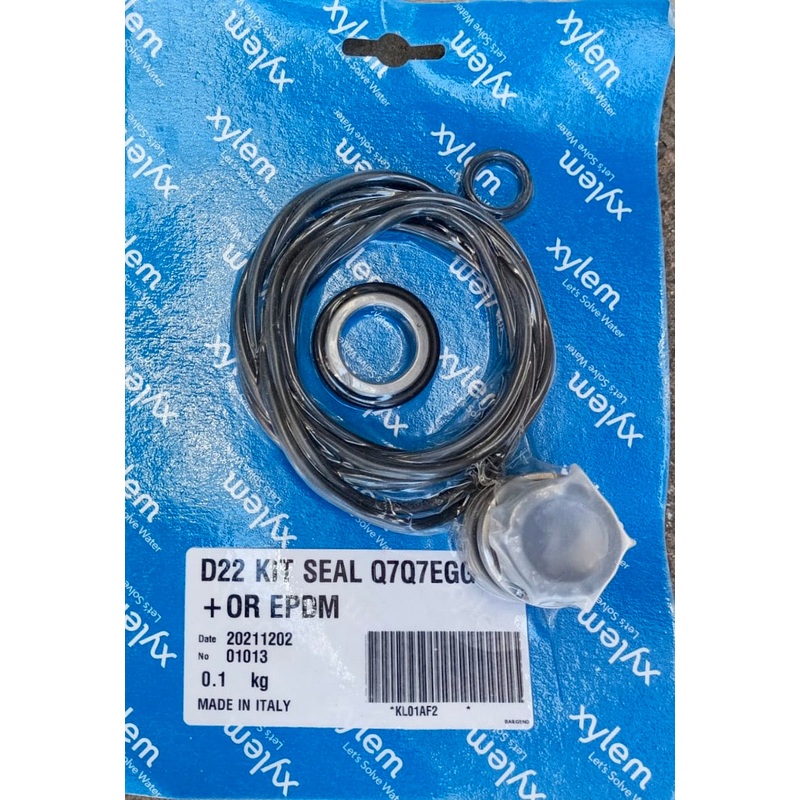 XYLEM LOWARA Mechanical Seal & O-Ring Kit e-NSC e-LNE e-LNT Silicon/Silicon/EPDM 22mm KL01AF2 #4262