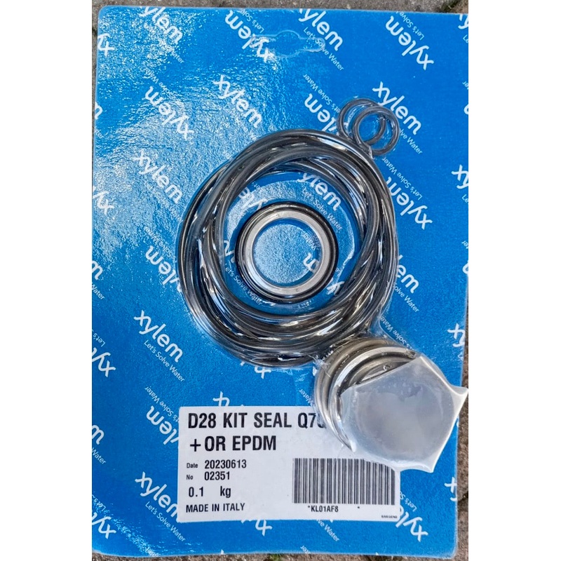 XYLEM LOWARA Mechanical Seal & O-Ring Kit e-NSC e-LNE e-LNT Silicon/Silicon/EPDM 28mm KL01AF8 #4254