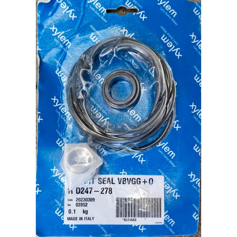 XYLEM LOWARA Mechanical Seal & O-Ring Kit SHE SHS e-SH Standard 22mm KL01AA3 #4259