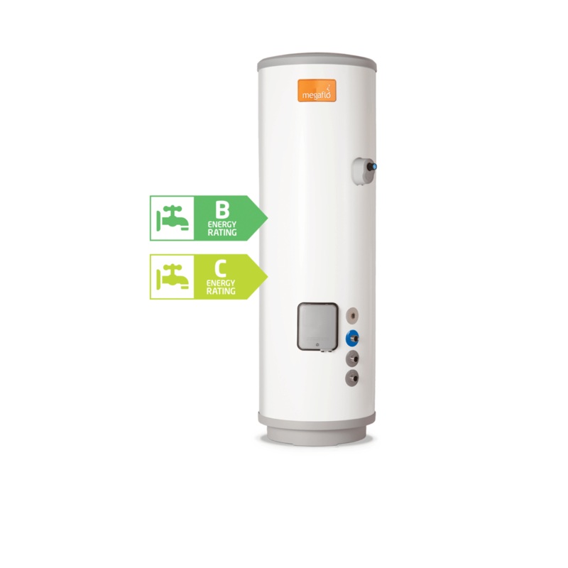 Heatrae Sadia Megaflo Eco Slimline 125i Indirect – Unvented – Hot Water Cylinder – 125 Litre – 7034088