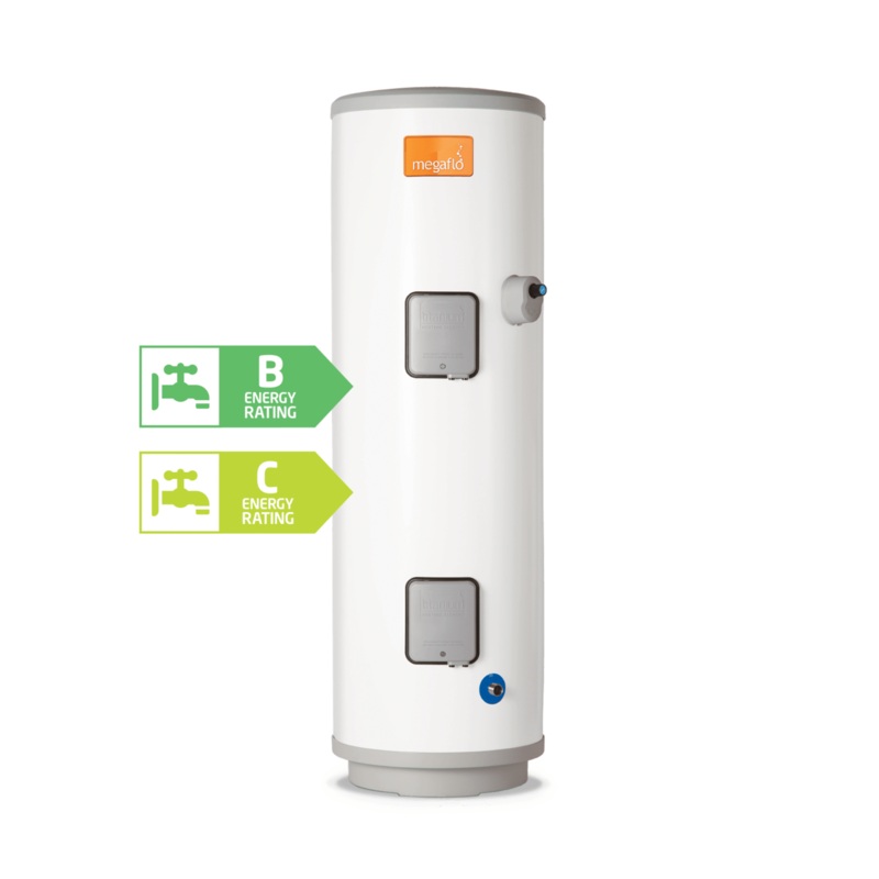 Heatrae Sadia Megaflo Eco Slimline DD170 Direct – Unvented – Hot Water Cylinder – 170 Litre – 7034085
