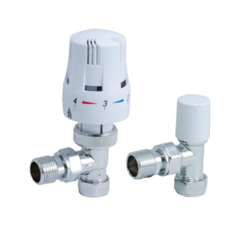 Vitow TRV with Lockshield – Angled – 15mm