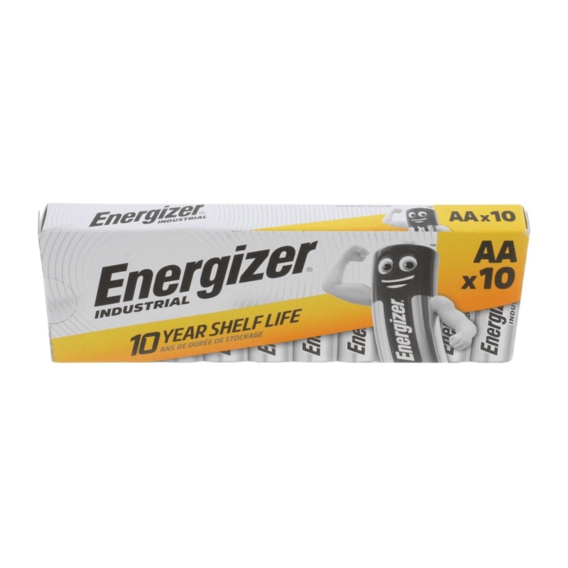 Energizer Industrial AA Batteries – 10 Pack – S6602