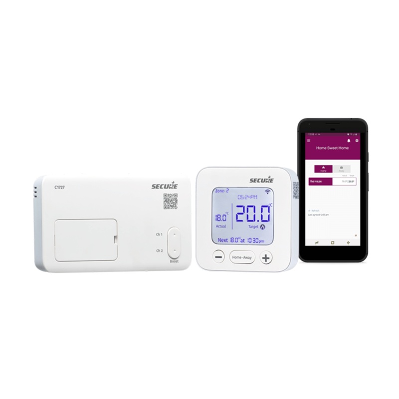 Horstmann Secure Smart Programmer With 2 Channel Receiver Inc Thermostat – C1727