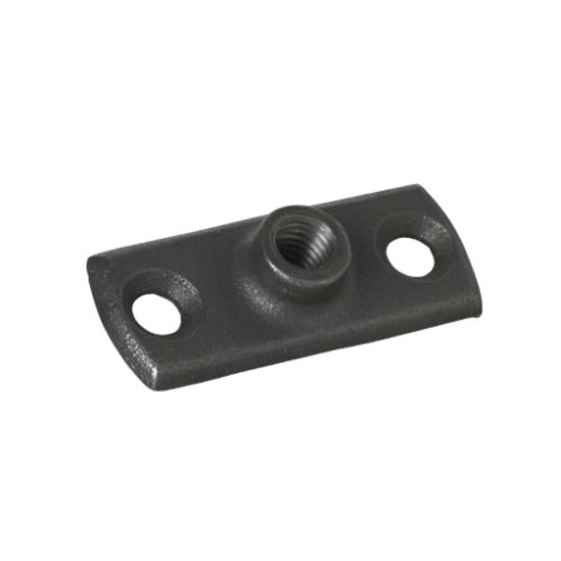 Black Malleable Iron Back Plate – M10/M12