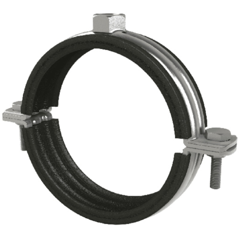 Heavy Duty Rubber Lined Pipe Clip
