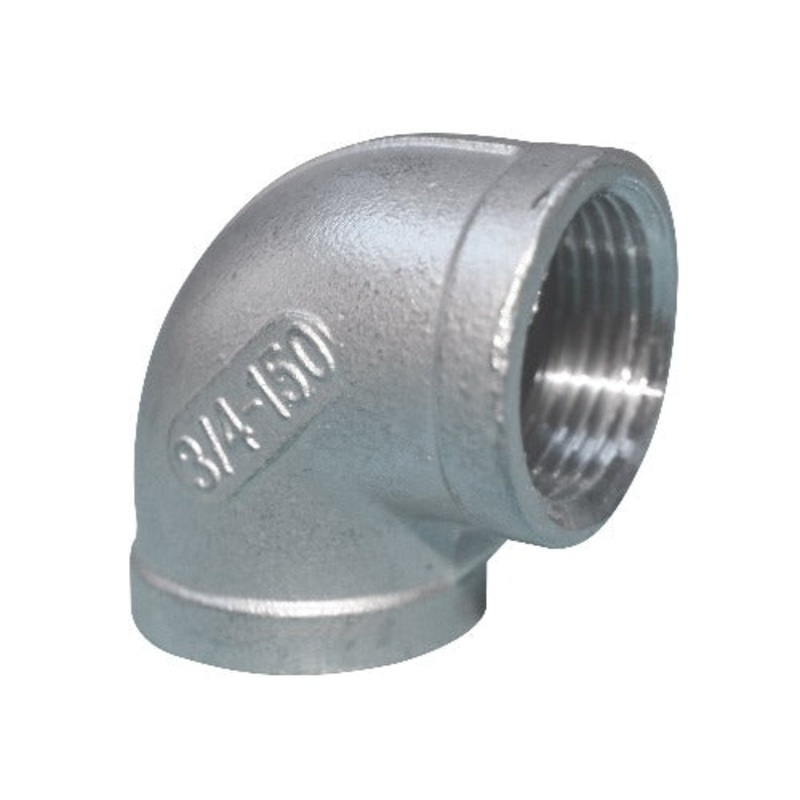 Stainless Steel 316 90 Elbow BSPP 150lbs