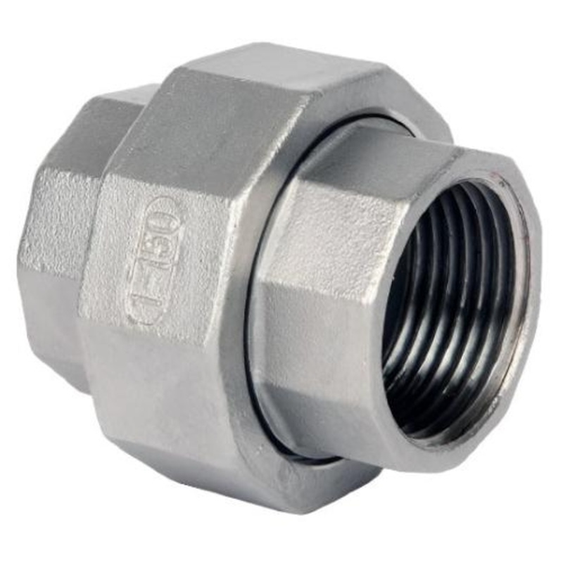 Stainless Steel 316 Conical Seat Union BSPP 150lbs