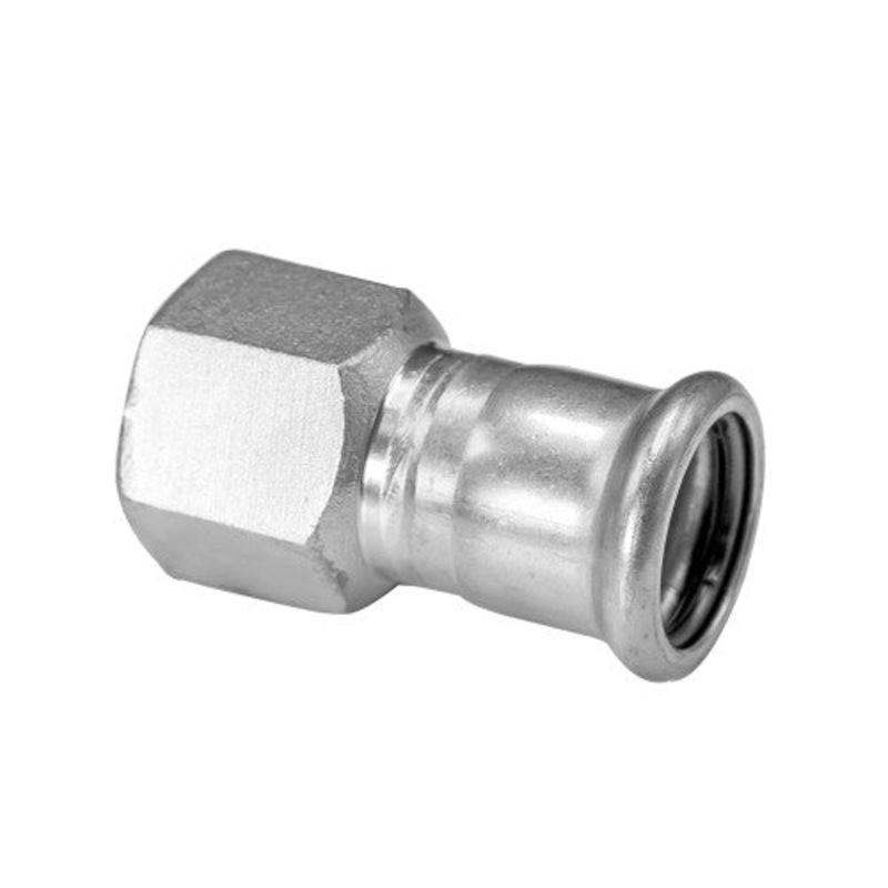 Stainless Steel 316 Press Female Iron Adaptor