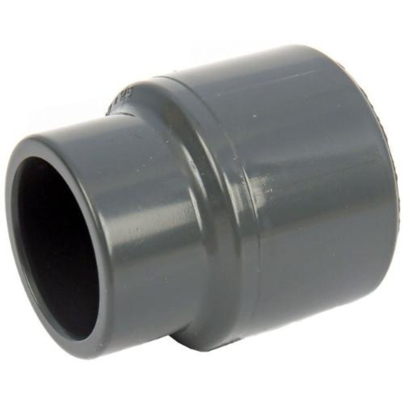 uPVC Plain Reducing Socket|3/4″ (26.7mm) x 1/2″ (21.4mm)|1″ (33.6mm) x 3/4″ (26.7mm)|1 1/4″ (42.2mm) x 1″ (33.6mm)|1 1/2″ (48.3mm) x 1 1/4″ (42.2mm)|2″ 60.3mm) x 1 1/2″ (48.3mm)|2 1/2″ (75.2mm) x 2″ (60.3mm)|3″ (88.9mm) x 2 1/2″ (75.2mm)|4″ (114.3mm) x 3″