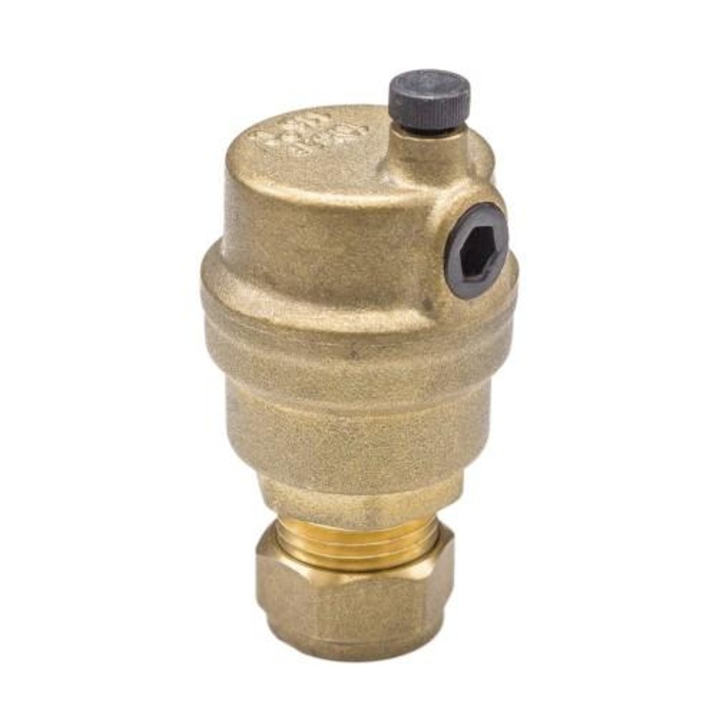 Brass Bottle Auto Air Vent – Sizes 15mm , 3/8, 1/2