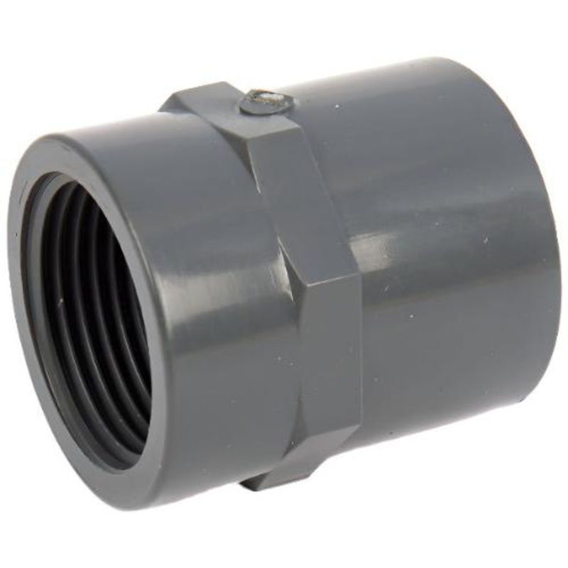uPVC Plain x Threaded Socket|1/2″ (21.4mm)|3/4″ (26.7mm)|1″ (33.6mm)|1 1/4″ (42.2mm)|1 1/2″ (48.3mm)|2″ (60.3mm)|2 1/2″ (75.2mm)|3″ (88.9mm)|4″ (114.3mm)