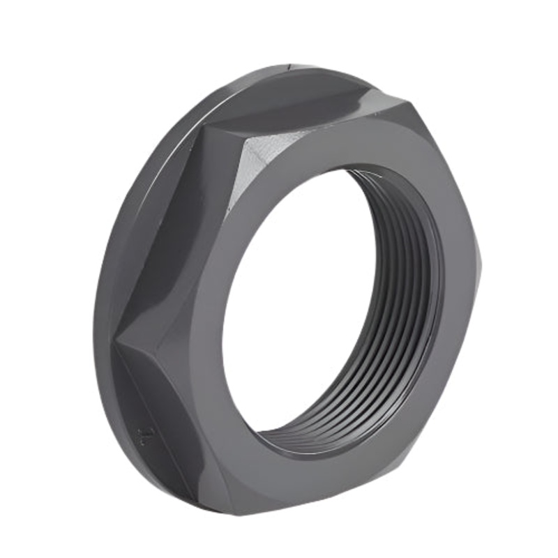 uPVC Threaded BSPP Backnut|1/2″|3/4″|1″|1 1/4″|1 1/2″|2″|2 1/2″|3″|4″