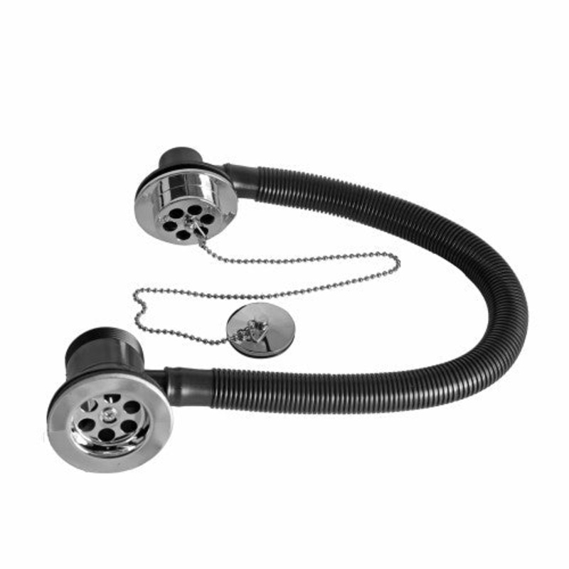 1 1/2 Bath Waste c/w Metal Plug