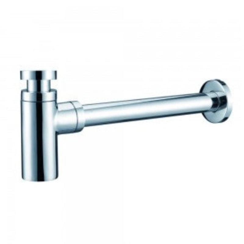 32mm Round Bottle Sink Trap – Chrome Plated
