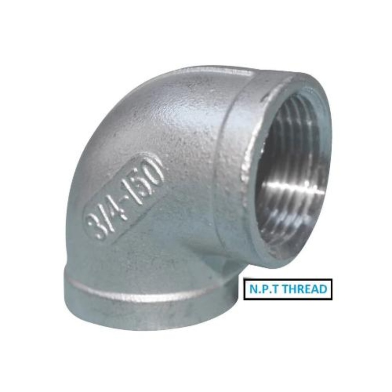 Stainless Steel 316 90 Female Elbow – NPT