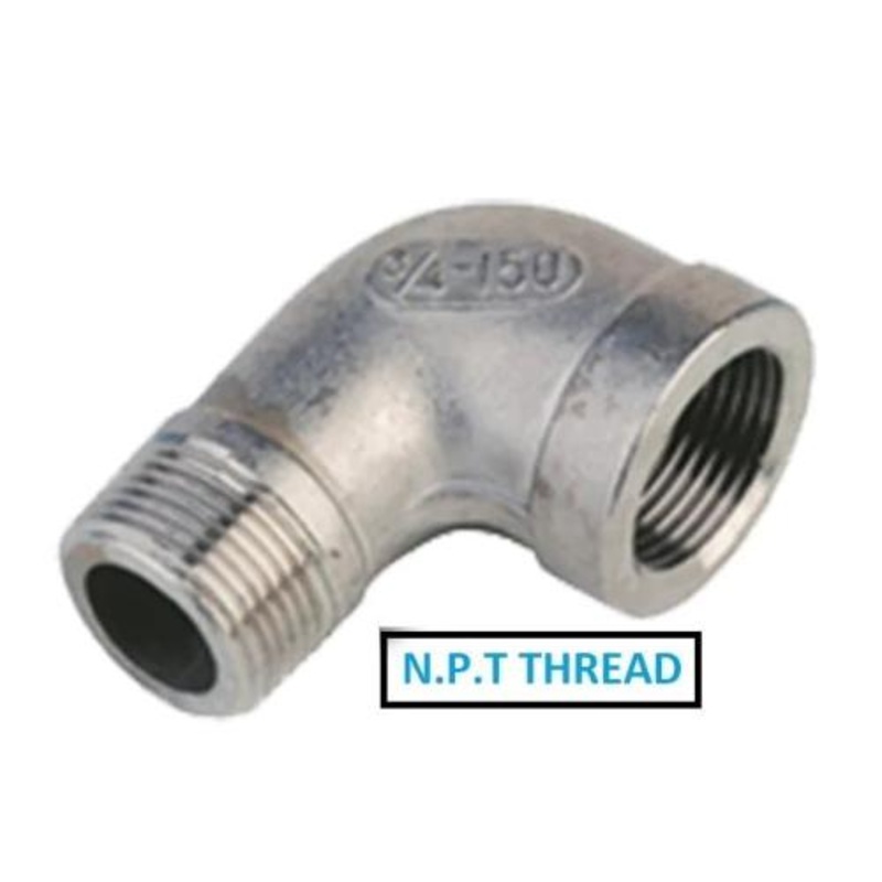 Stainless Steel 316 90 Male/Female Elbow – NPT