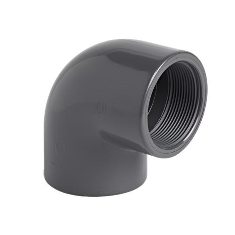 uPVC Threaded 90 Elbow|1/2″|3/4″|1″|1 1/4″|1 1/2″|2″|2 1/2″|3″|4″