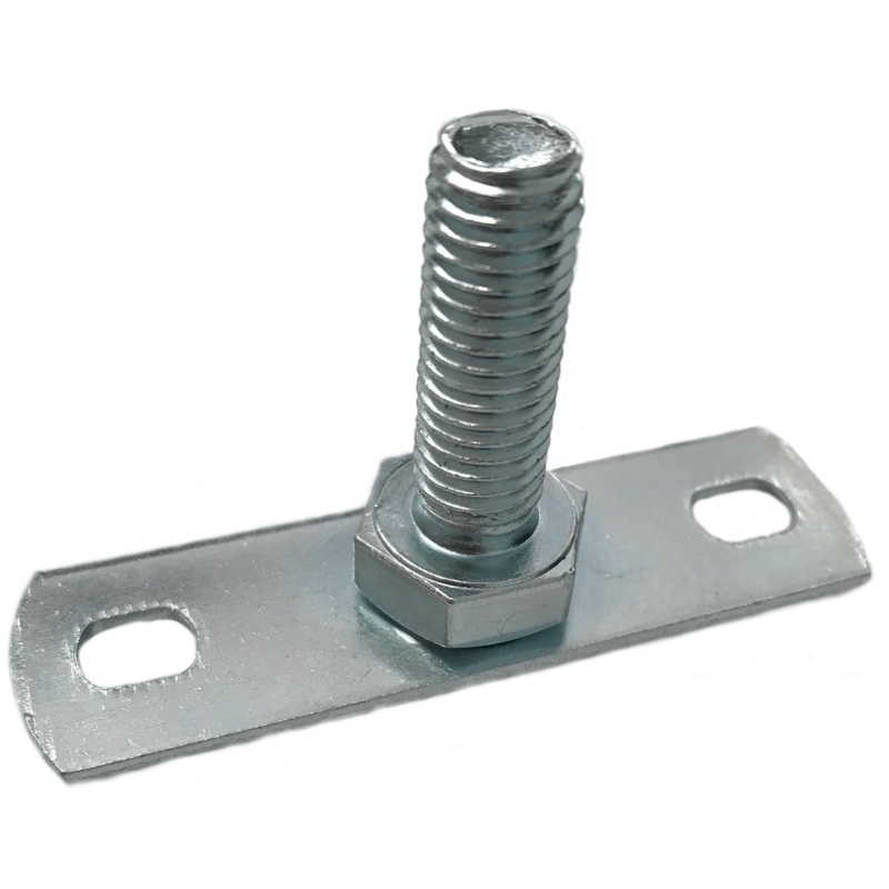 Mild Steel BZP Male Backplate – M10