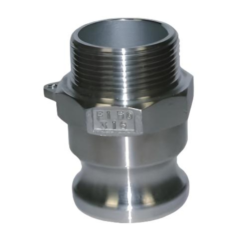 Stainless Camlock Fitting – Part F – Male Adaptor X Male BSPT