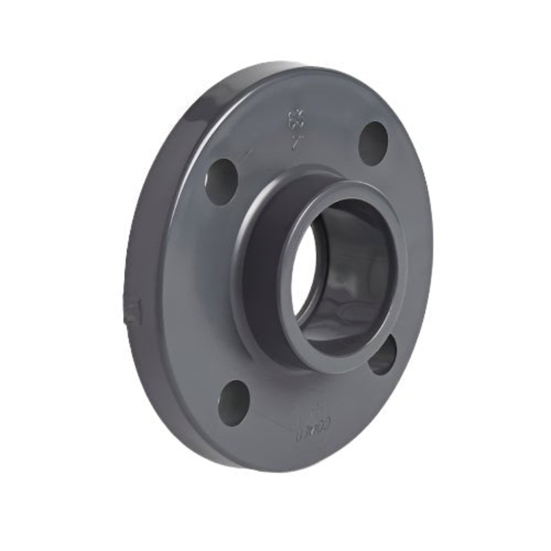 uPVC Metric Plain Full Face Flange – NP10/16