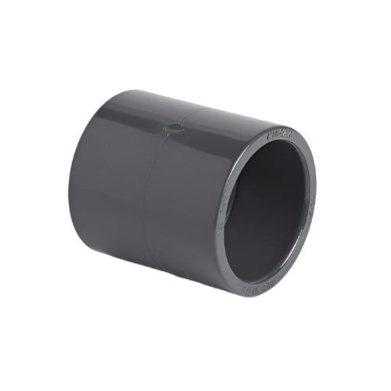 uPVC Metric Plain Socket|20mm|25mm|32mm|40mm|50mm|63mm|90mm|110mm|125mm|160mm|180mm|200mm|225mm|250mm|280mm|315mm|355mm|400mm|500mm