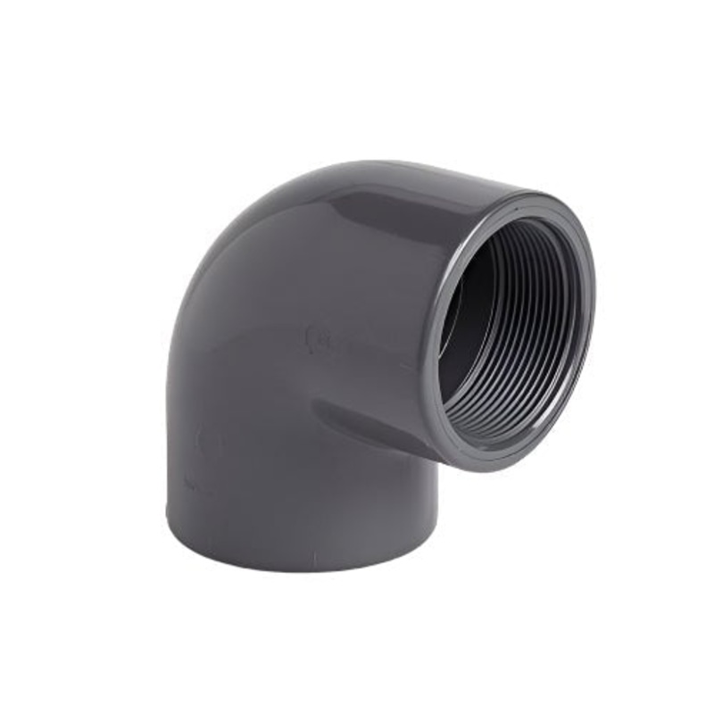 uPVC Metric Plain/Threaded 90 Elbow