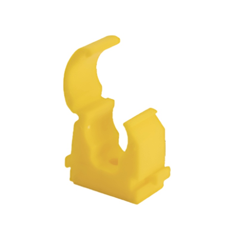 Yellow Single Hinged Clip – Pack Of 10