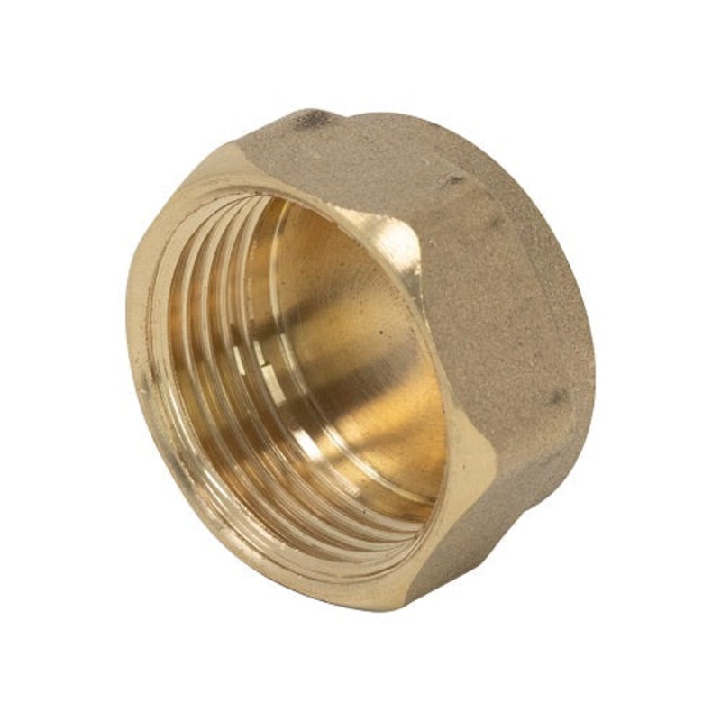 1 Inch Brass Blanking CAP – Pack of 10
