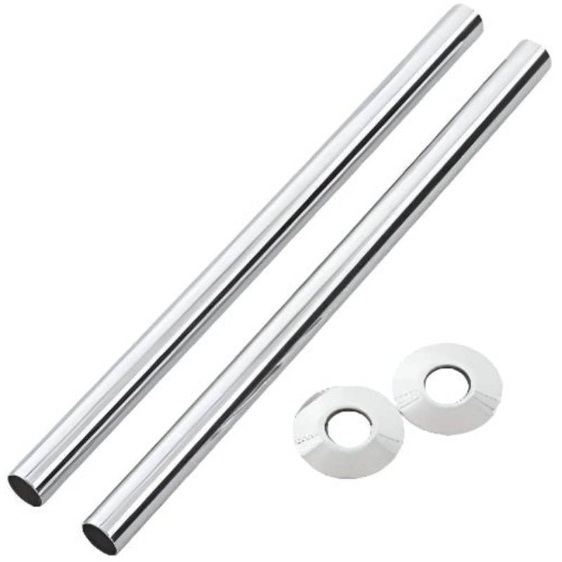 300mm Chrome Radiator Sleeve Kit