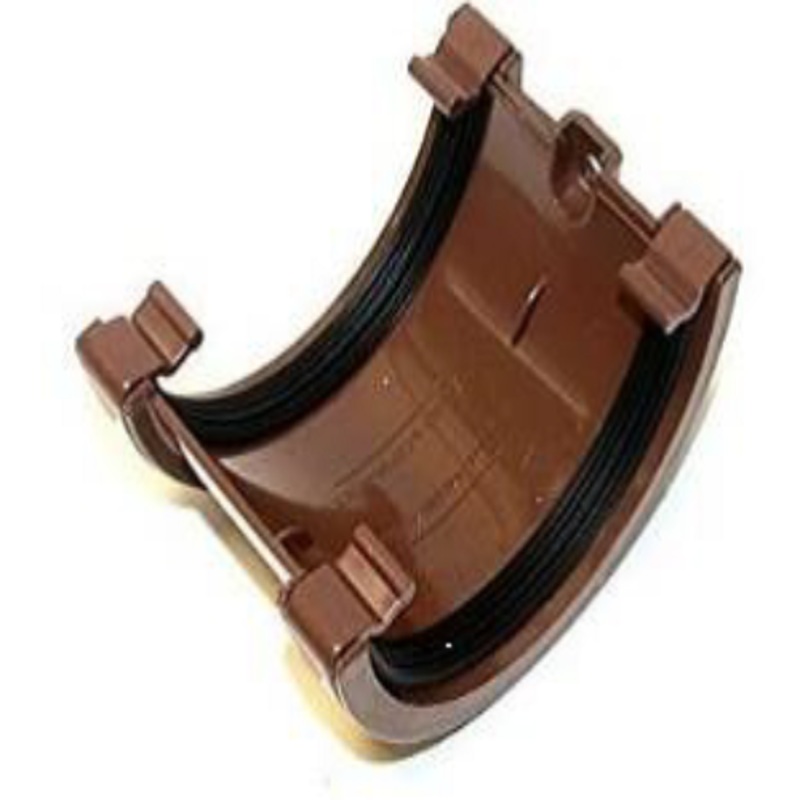 HALF ROUND UNION BRACKET|White|Black