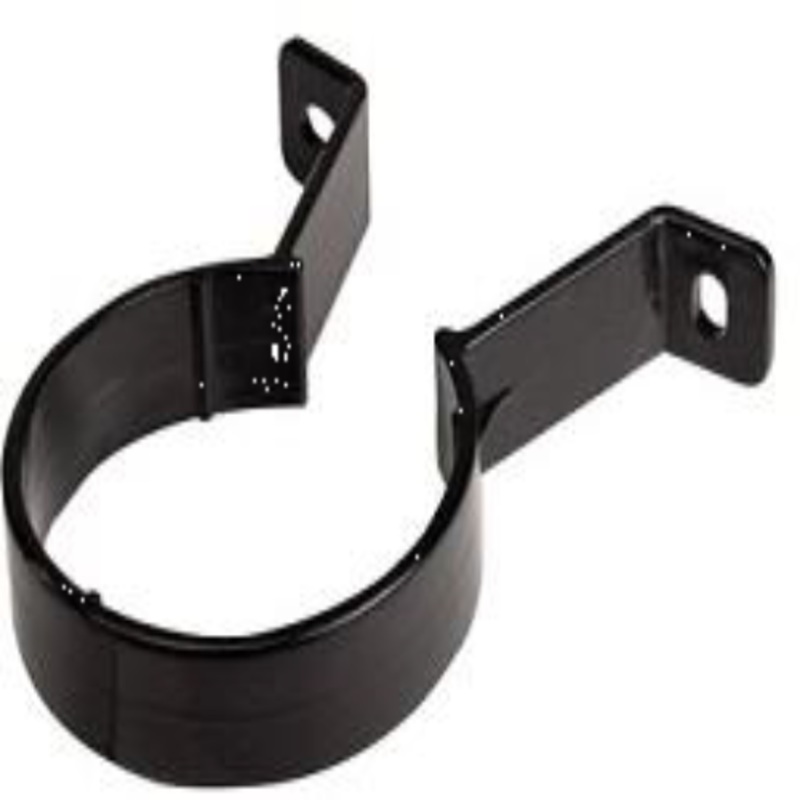 ROUND DOWNPIPE CLIP|White|Black