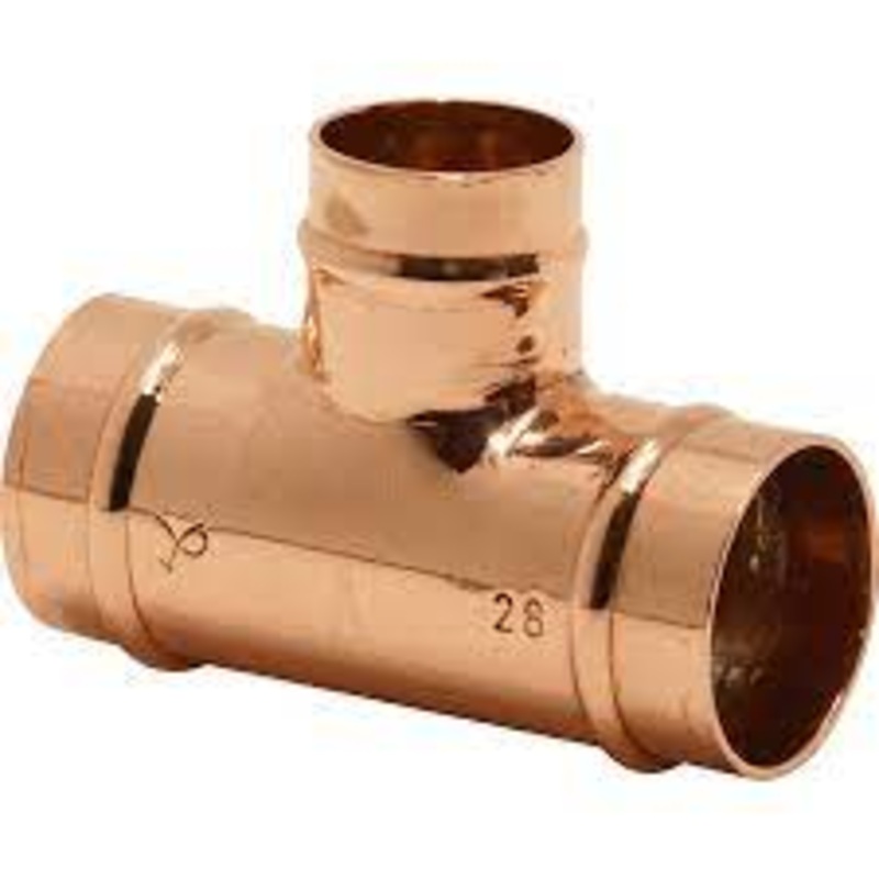 Solder Ring 22mm x 22mm x 15B Reducing TEE