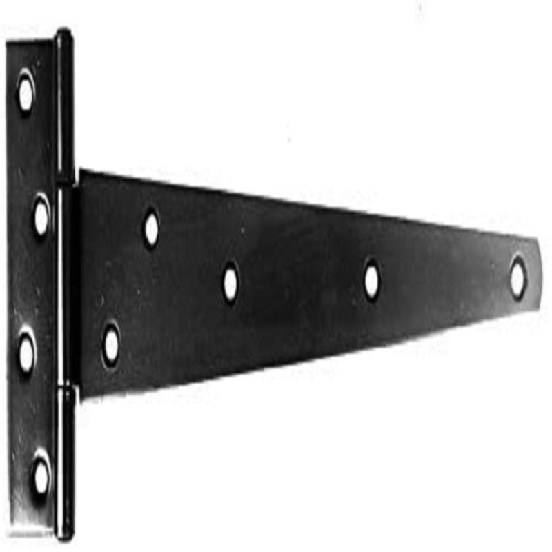 121A LIGHT TEE HINGE BLACK (PR) 12/300mm