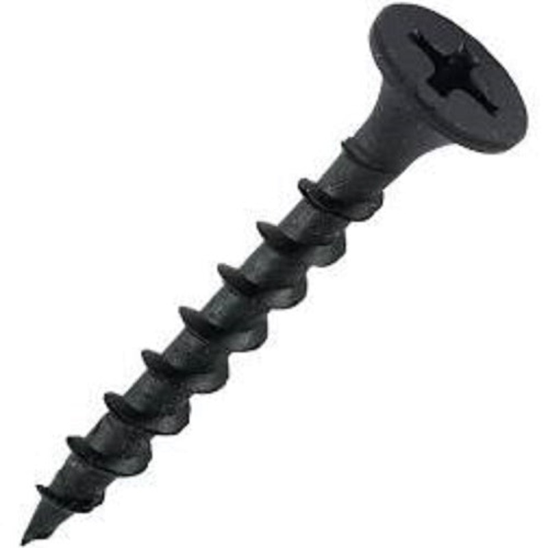 DRYWALLSCREW COARSE THREAD BLACK (BULK) 3.5mmx32mm