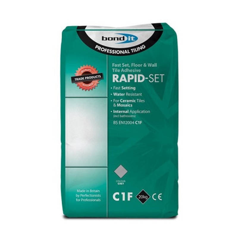RAPID-SET TILE ADHESIVE|Grey