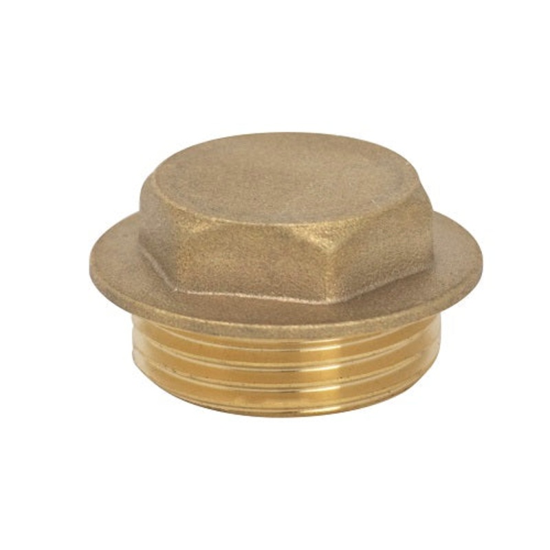 3/4 BRASS FLANGE PLUG