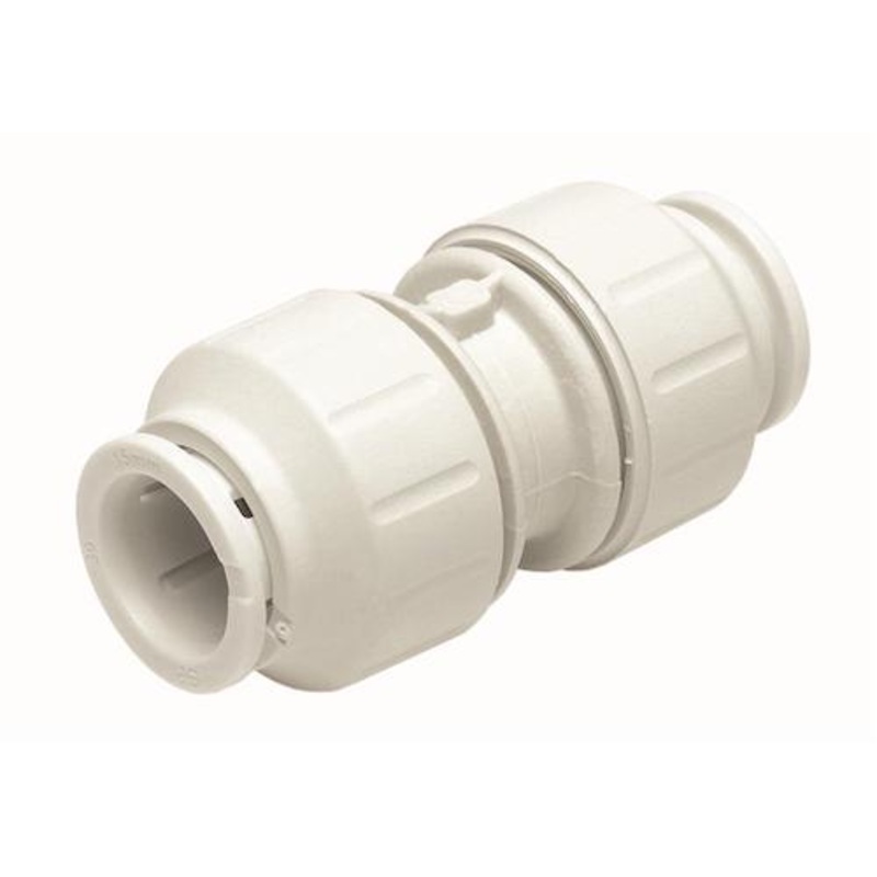 SPEEDFIT 22MM STRAIGHT CONNECTOR WHITE