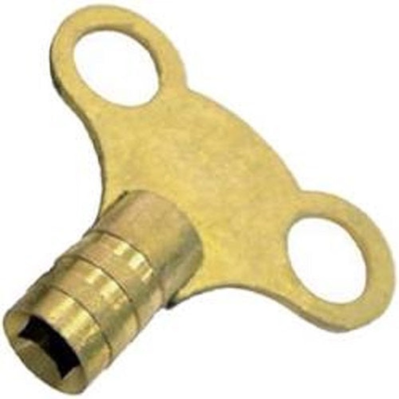 THREAD Brass Clock Type Radiator Key